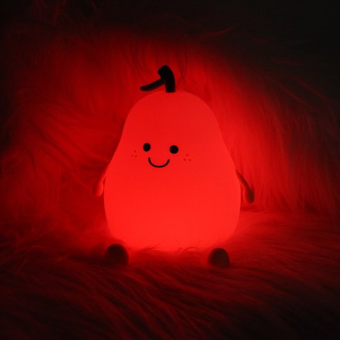Lampka nocna led wesoła gruszka fnl-02 multikolor silikon forever light