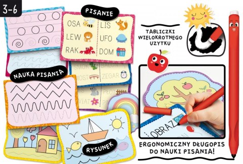 Zestaw edukacyjny montessori pen szkoła pisania z 18 tabliczkami