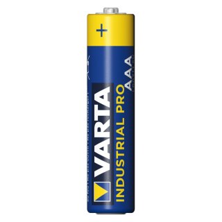40x Bateria R-03 LR3 AAA 1,5V alkaliczna Varta Industrial (folia4)
