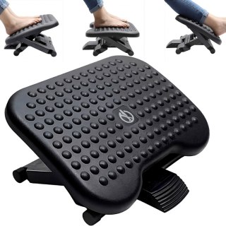 Podnóżek biurowy ergonomiczny regulowany pod biurko na stopy podstawka xxl -o116
