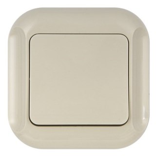 Wyłącznik 1-biegunowy -topaz- p/t 10a, 250v, beżowy