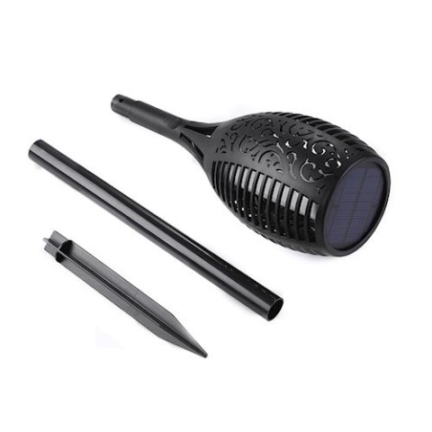 Lampa ogrodowa pochodnia 96led 1500mah li solarna ip65