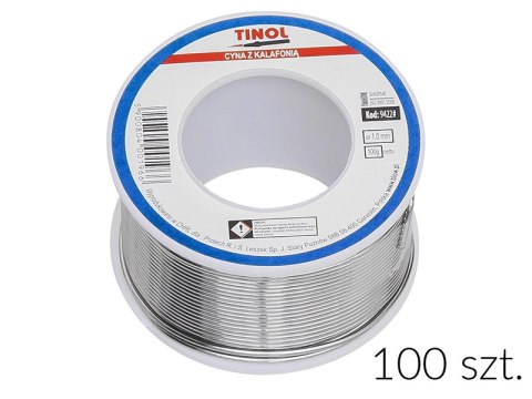 94-221# Cyna 1,00/100g sn60pb40 tinol opakowanie