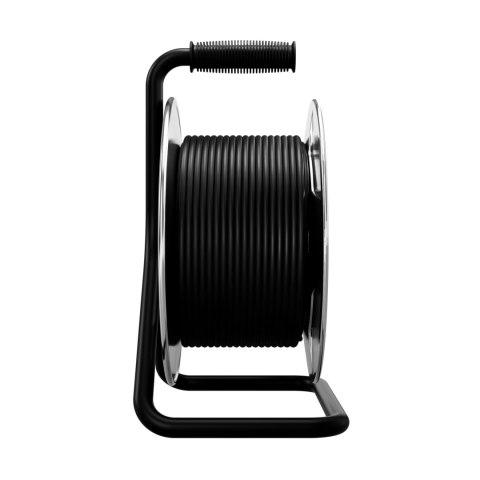 Przedłużacz bębnowy hand heavy; 4x2p+z; ip44; 16a; h05rr-f; 3x2,5; 40m; czarny