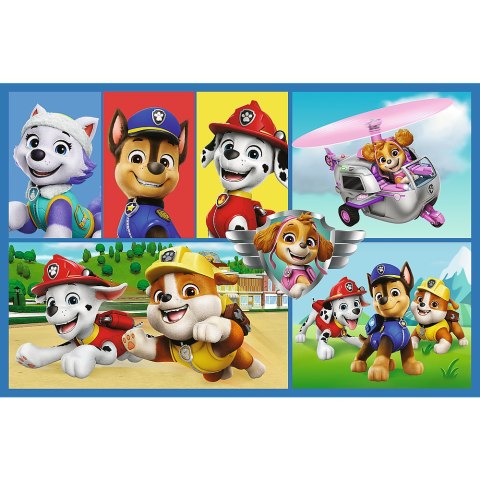 Puzzle - 2x70 - Psi Patrol rządzi - Trefl 34441