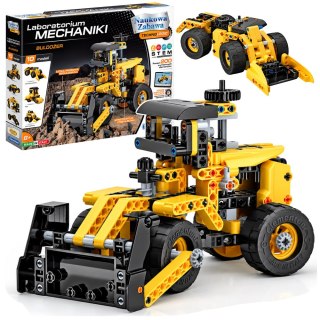 Naukowa Zabawa Laboratorium Mechaniki Buldożer Język Polski Clementoni 50633