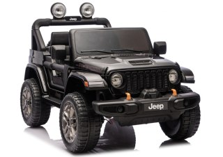 Pojazd Na Akumulator Jeep Rubicon 4x4 DK-JWR556 4x200W 24V Czarny