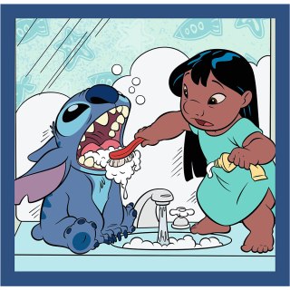 Puzzle - 3w1 (20, 36, 50) - Czas ze Stitchem - Disney Lilo i Stitch - Trefl 34896