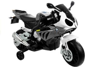 Motor Na Akumulator BMW S1000RR Dla Dzieci Srebrny Trójkołowy