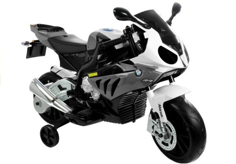 Motor Na Akumulator BMW S1000RR Dla Dzieci Srebrny Trójkołowy