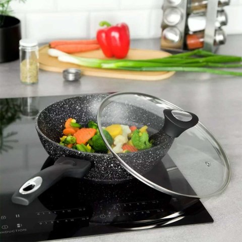 PATELNIA GRANITOWA 24cm KLAUSBERG KB-7295 GŁĘBOKA