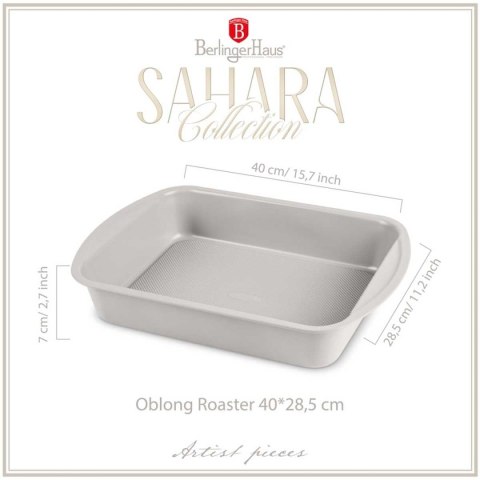 BRYTFANNA FORMA TYTANOWA 40x28cm BERLINGER HAUS BH-7908 SAHARA
