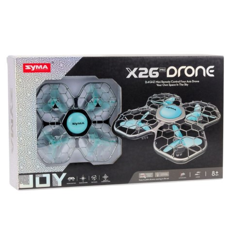 Dron Zdalnie Sterowany RC Syma X26 PRO Akrobacje Światła LED WIFI