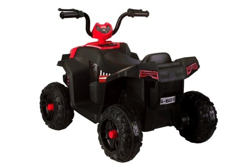 Quad na Akumulator S601 Pojazd Terenowy Dla Dzieci Światła LED Czerwony