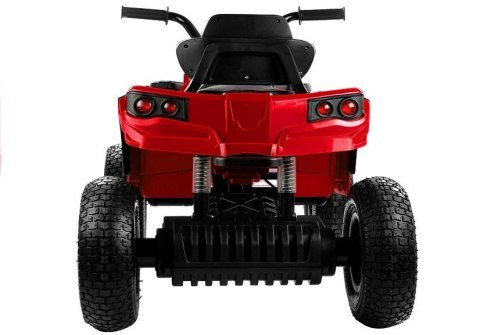Quad na Akumulator BDM0906 Pompowane Koła Światła LED MP3 Czerwony