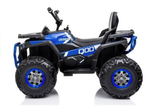 Quad na Akumulator XMX607 Dla Dzieci Światła LED MP3 Niebieski