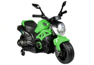 Motor na Akumulator Motocykl Dla Dzieci GTM1188 Światło LED Zielony