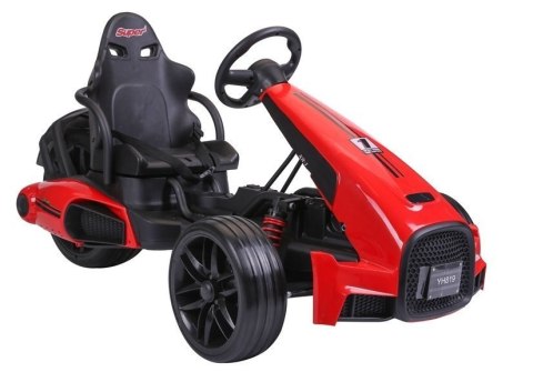 Gokart na Akumulator Dla Dzieci CH9939 Koła EVA Klakson Czerwony