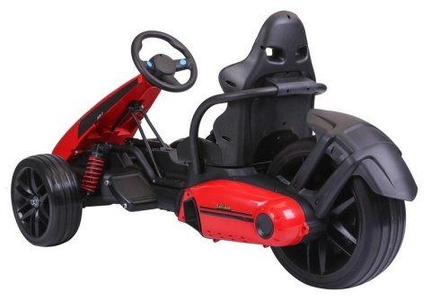 Gokart na Akumulator Dla Dzieci CH9939 Koła EVA Klakson Czerwony