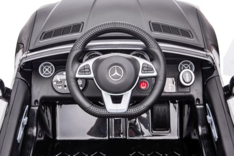 Auto Na Akumulator Mercedes SLC 300 Światła LED MP3 Pilot Czarny