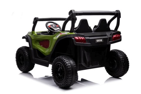 Auto Na Akumulator S618 Zielone 4x4