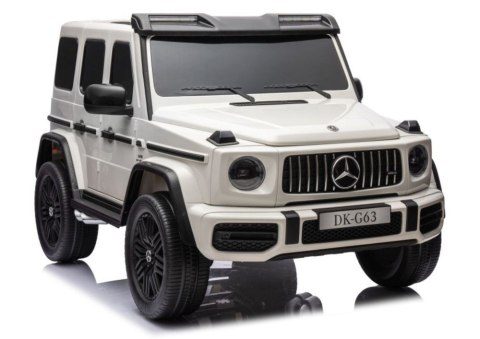Auto Na Akumulator Mercedes G63 4X4 XXL 24V14AH Biały