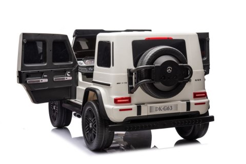 Auto Na Akumulator Mercedes G63 4X4 XXL 24V14AH Biały