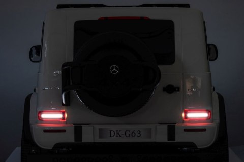 Auto Na Akumulator Mercedes G63 4X4 XXL 24V14AH Biały