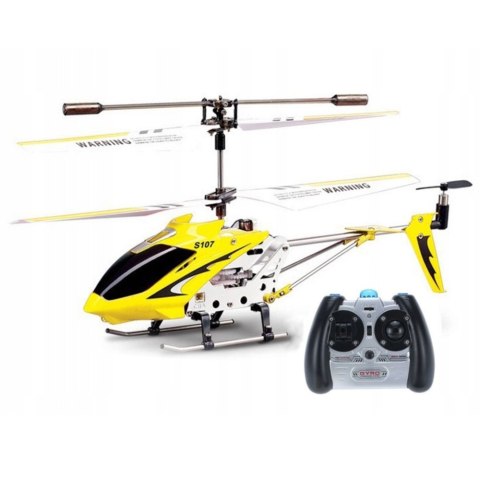 Helikopter Zdalnie Sterowany RC Żyroskop Syma S107G Żółty