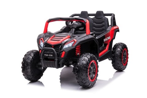 Auto Na Akumulator YSA036 Czerwone 4x4